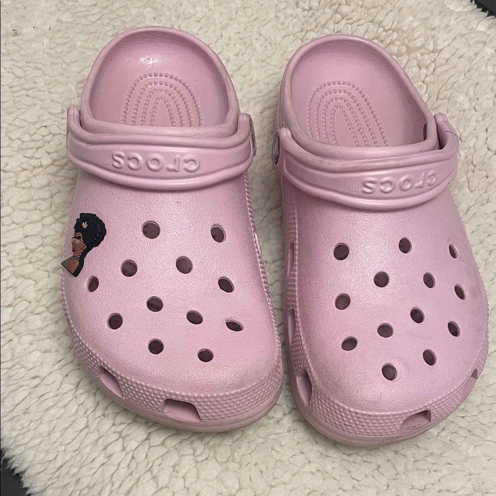 CROCS Women's Light Pink Slippers